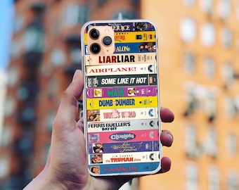Comedy VHS iPhone Case: Clear TPU, Scratch Resistant