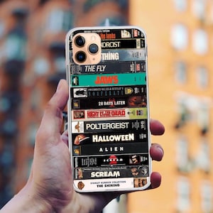 Horror Movie VHS Stack iPhone & for Galaxy Case