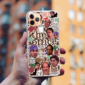The Office Phone Case: Clear TPU, Scratch Resistant