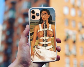 Frida iPhone 17/16/15 Case: Clear TPU Cover, Lightweight Art Print