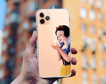 Princess iPhone 17/16/15 Case: Funny Clear Silicone Cover