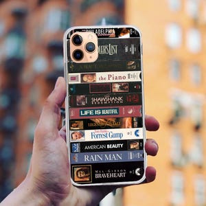 Etui na iPhone&#39;a z filmem VHS: elastyczny TPU, odporny na zarysowania