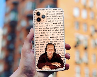 The Shining iPhone Case: Funny Movie Clear Silicone Cover