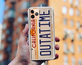 California License Plate TPU Phone Case: iPhone 17/16/15, Google Pixel