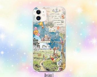 Winnie the Pooh iPhone 16e 15 14 Pro Case Disney Galaxy S25