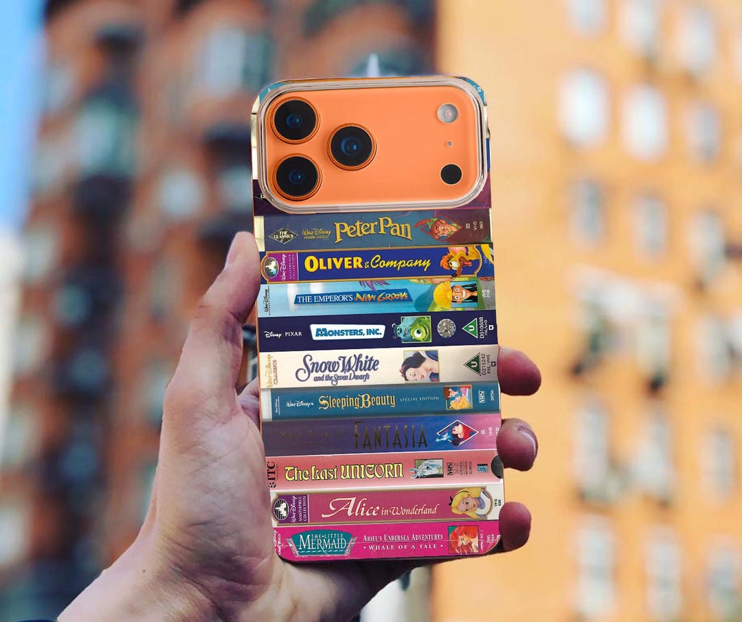 Masterpiece Collection VHS Stack Phone Case: for iPhone 17/16/15, Pixel ...