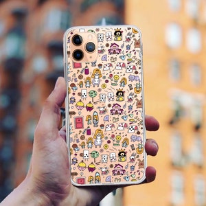 Custodia per iPhone Alice nel Paese delle Meraviglie: cover trasparente in silicone