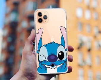 Cartoon Character Clear Phone Case: Funny Silicone Cover