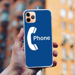 Blauwe Telefooncel case voor iPhone 14 13X15 16 Pro Max mini Xr 7 8 6 plus se 2020 Clear Cover voor Samsung 21 20 10 Google Pixel case