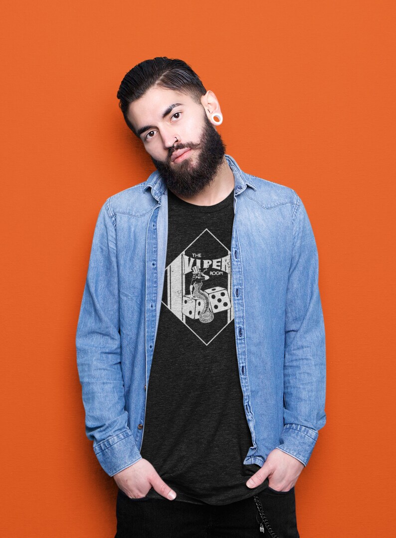 Vintage Viper Room 2 Sided Logo Tshirt Iconic Hollywood Etsy