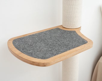 Step for cats, wall mounting, Shelf for cats. Furniture for cats, Cat wall ladder,  Cat wall furniture