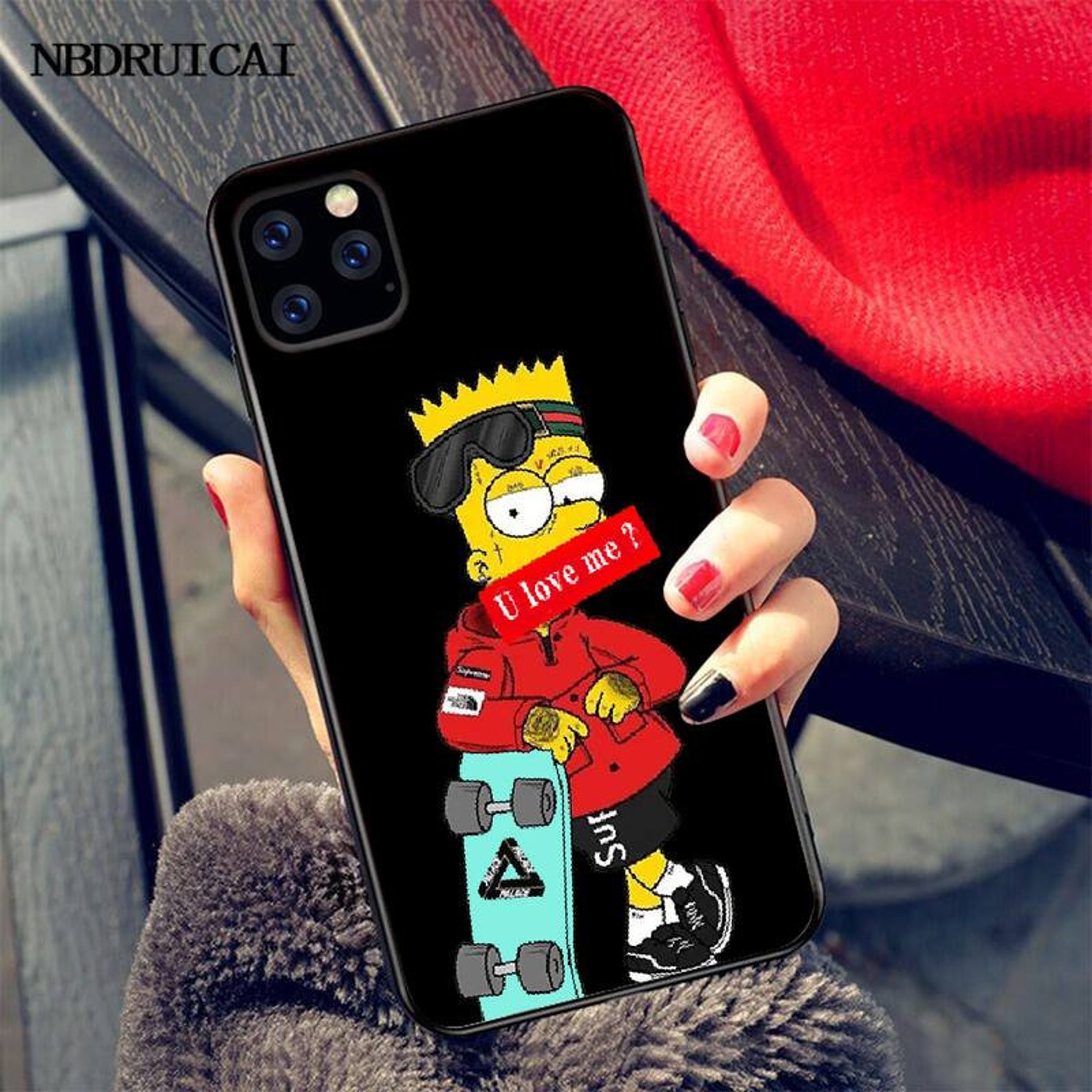 Homer Simpson Soft Silicone Black Phone Case for iPhone 11 pro | Etsy