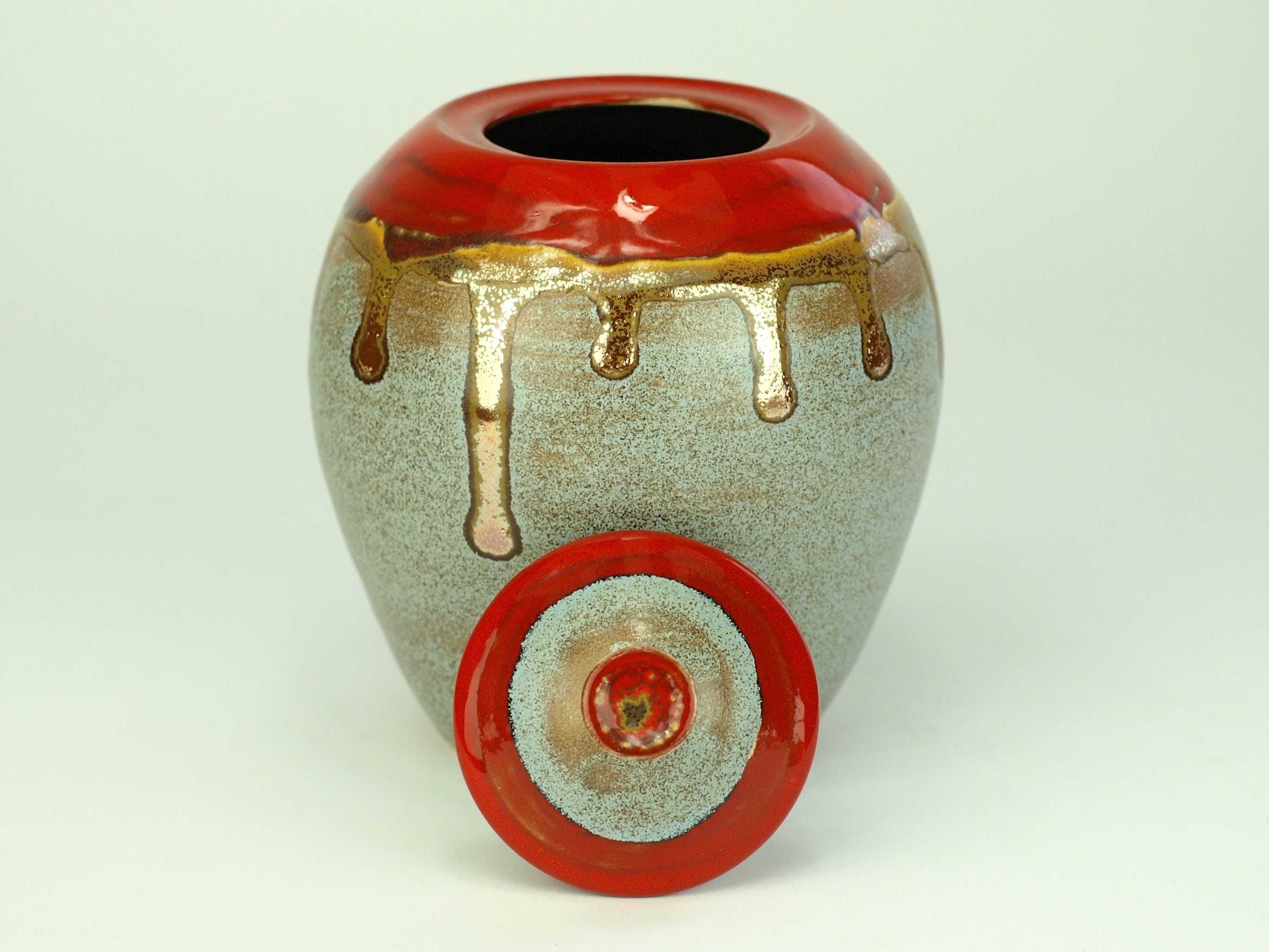 Kleine Keramik-FeuerbestattungUrne für Asche. | Etsy