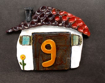 house number sign