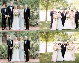 Wedding and family photo editing service, Remove people or objects from photo service