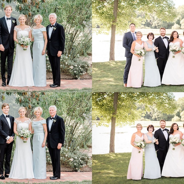 Wedding and family photo editing service, Remove people or objects from photo service