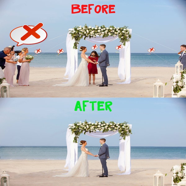 Photo Editing and Retouching Services - Removing Humans or Objects from Photo - Photoshop Edit-Photoshop