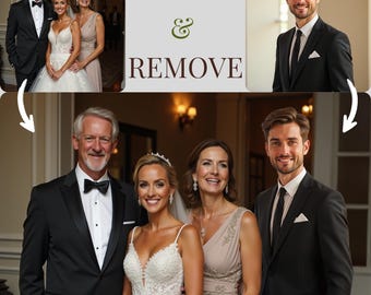 Agregar persona a la foto / Eliminar a alguien de la foto / Todos los servicios de edición de fotos