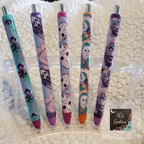 Custom Glitter Pens Glitter Ink Joy Gel Pens Epoxy Glitter Etsy