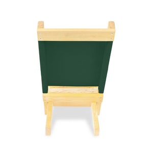 Beach Chair Picnic Chair Dark Green with/without engraving image 5