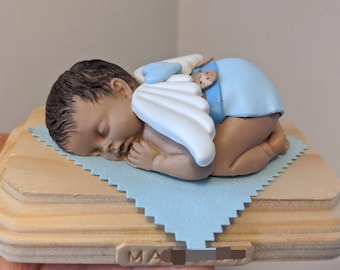 Custom Angel Baby Remembrance Keepsake Stillbirth Miscarriage Infant Loss Ornament Memorial Gift Personalized Baby Loss Figurine Sculpture