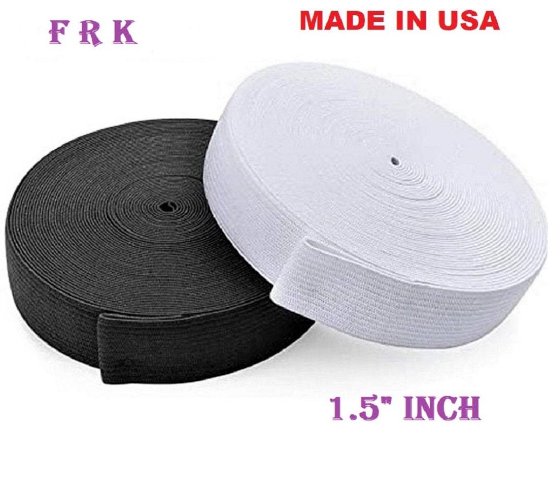 Sewing elastic 1,1.5,2,2.5',3 inch wide (10 yard) MADE IN USA FREE  SHIPPING