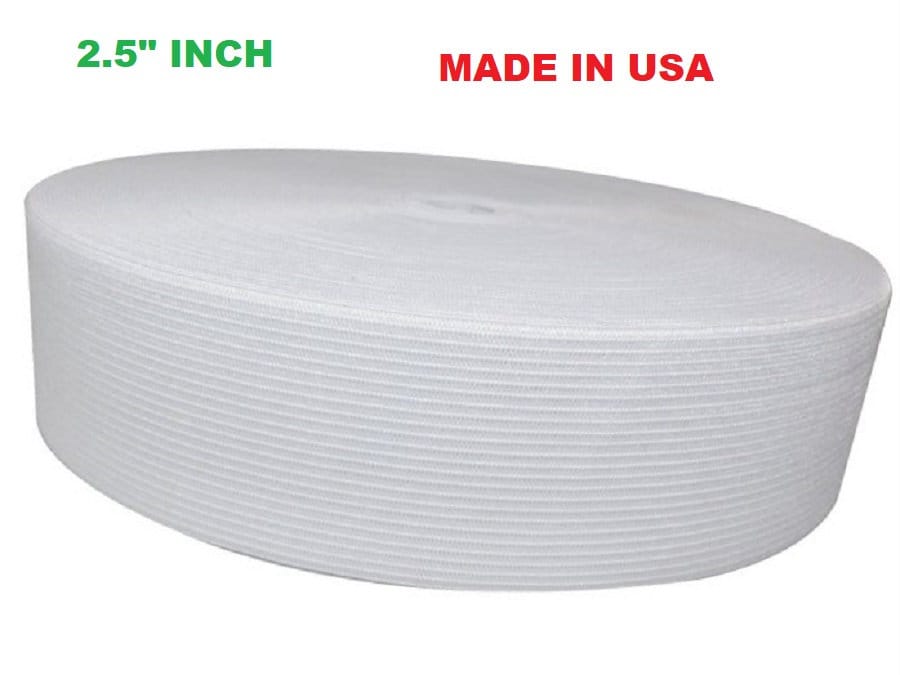 Sewing Elastic 2.5 inch 12 yard high quality knit sewing elastic MADE ...