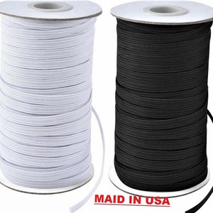 Elastic;1/4&quot;inch elastic band (288 yards) craft sewing elastic band. MADE IN USA   Free shipping