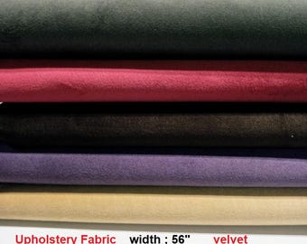 Upholstery Fabric velvet for Couch Chair Seat Repair cushion and pillow cover Fabric by yard Upholstery  Free shipping