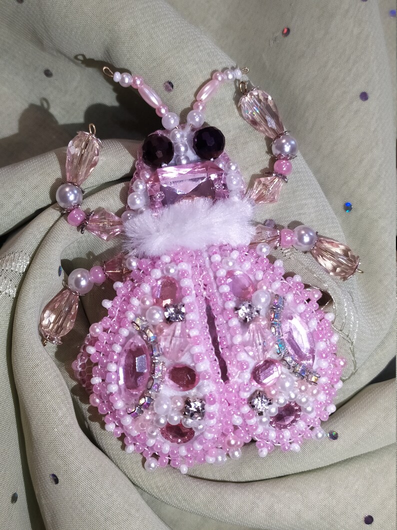 Insect Pin Insect Brooch Bug Pin Bug Jewelry Embroidered Etsy