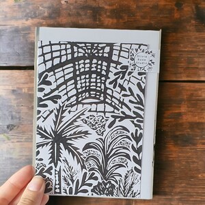 Cartão de felicitações - Impressão em linogravura original - Design The Glasshouse
