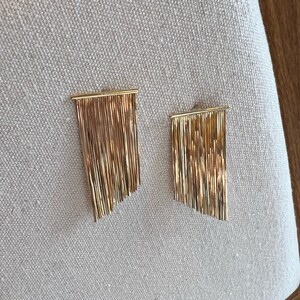 Link-Up Gold Hoop Huggies - Medium