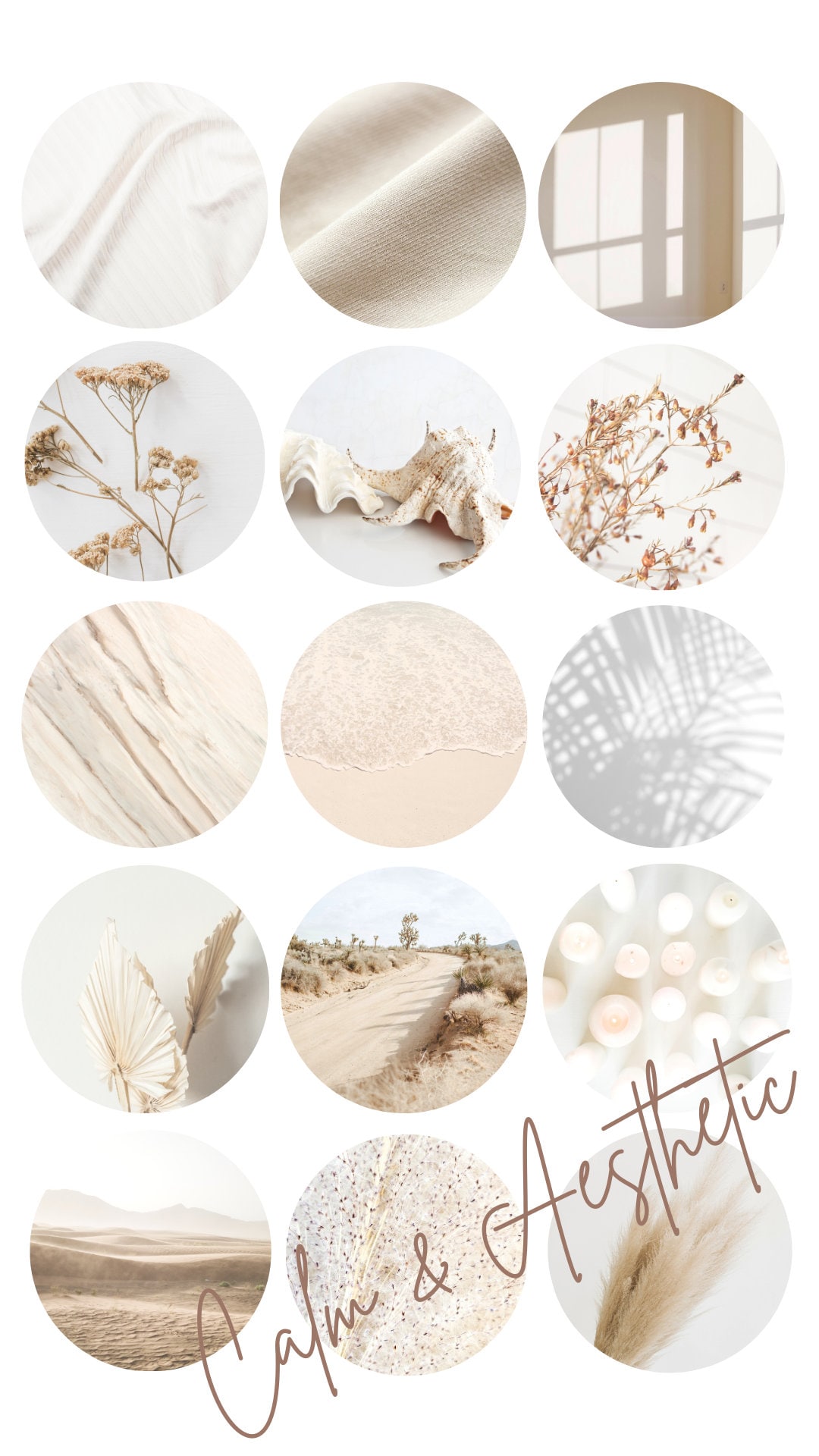 25 Instagram Highlight Covers, Neutral Themed Instagram Highlight ...