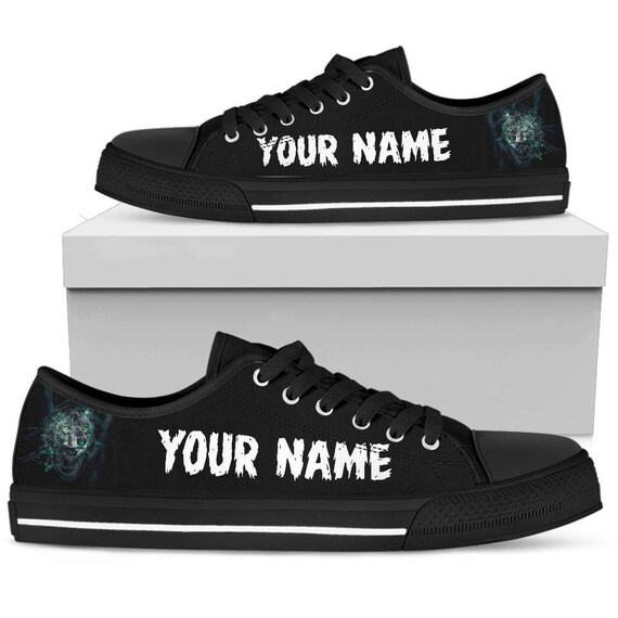custom name sneakers