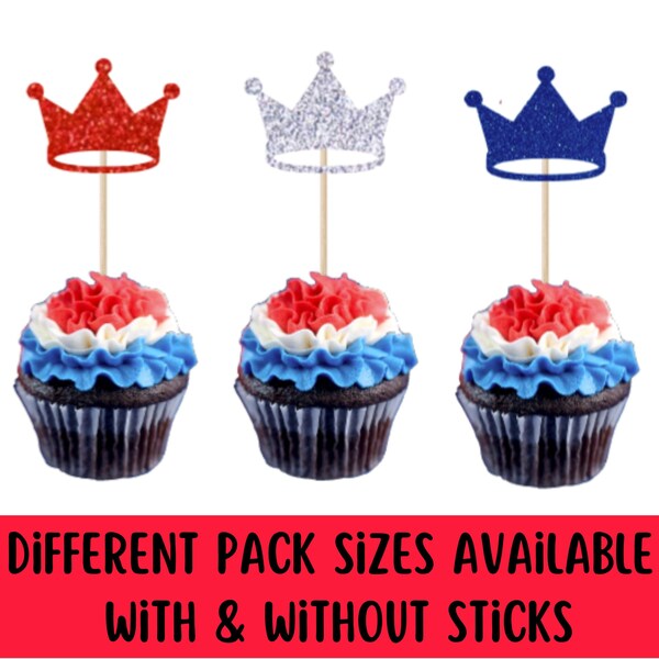 King Crown Cake Topper Etsy UK