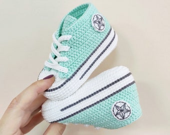 mint baby converse