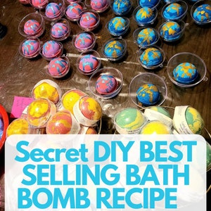 BOMBA DA BAGNO Ricetta fai da te