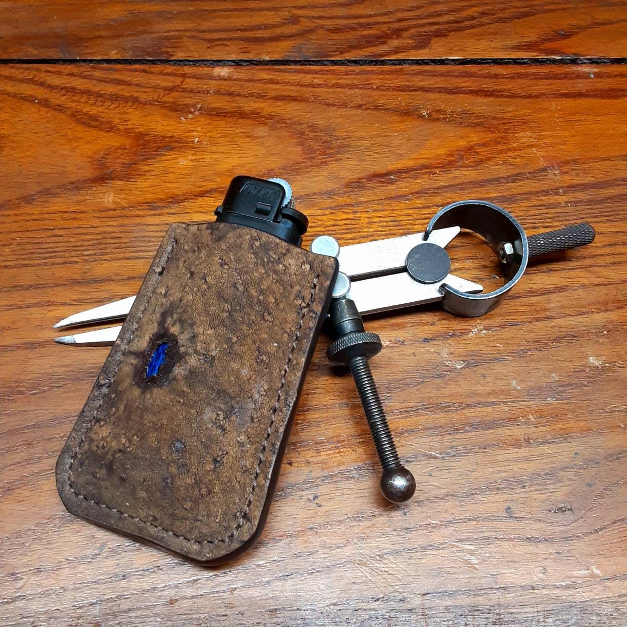 Exotic Leather Lighter Holder Mens Accessories Giraffe Etsy