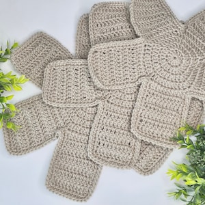 Crocheted Pot Pan Protectors (Set of 3): Kitchen Storage Scratch Prevention