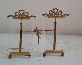 Rare Antique French Double Ormolu Picture Frame