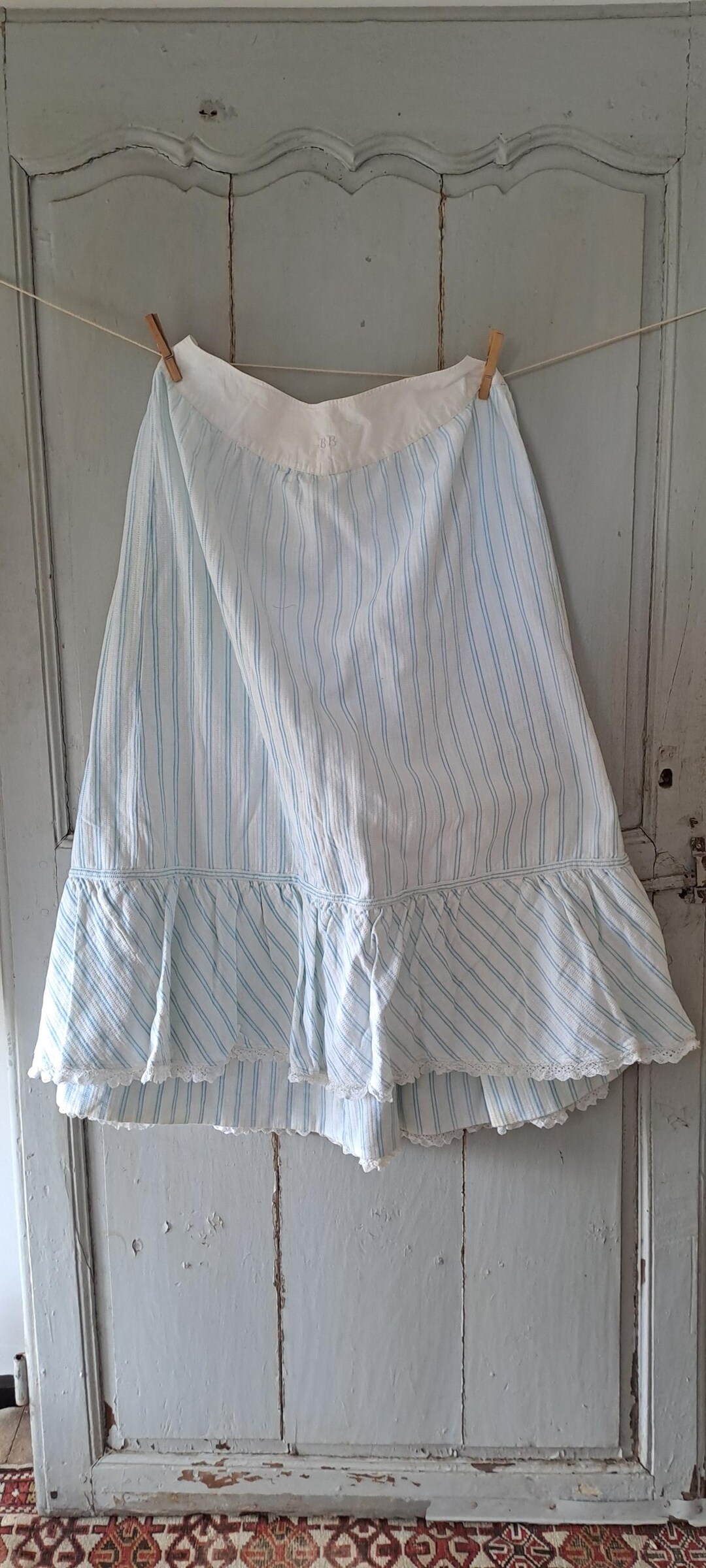SKIRT WITH DOUBLE LAYER HEM BELLE OF THE BAROQUE