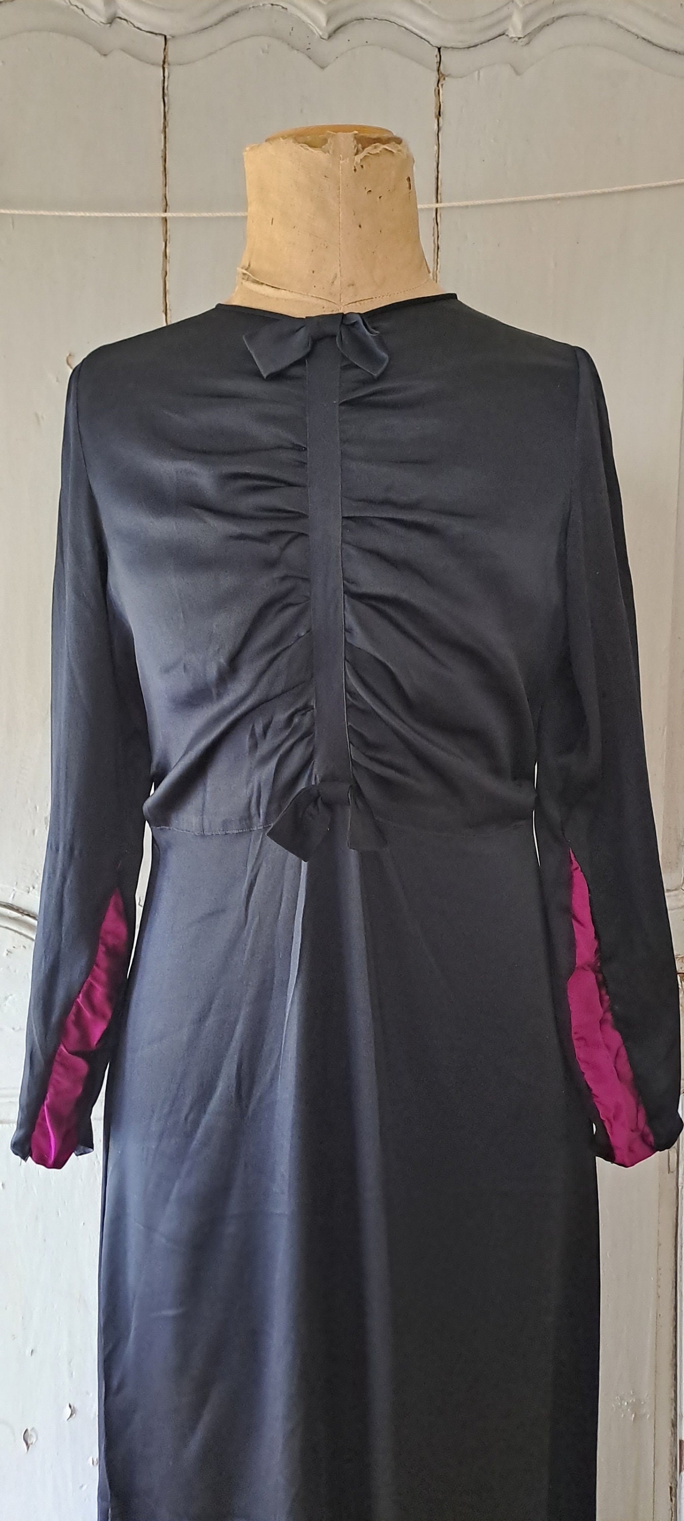 1930s French Evening Dress