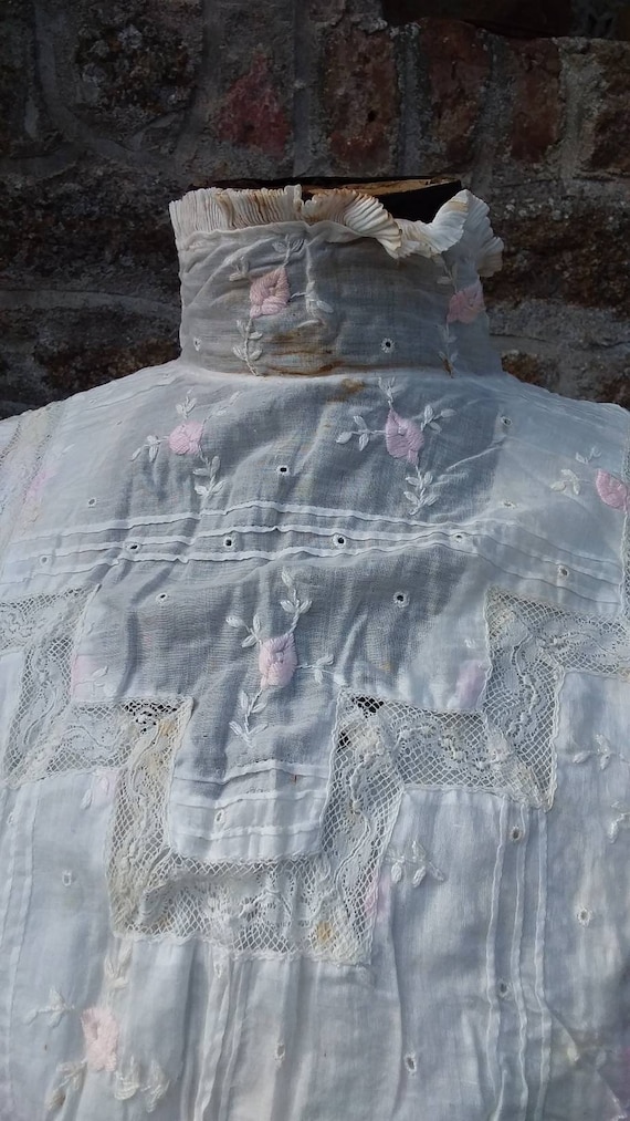 Antique French chemise or bodice