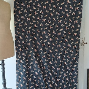 Antique French curtain panel