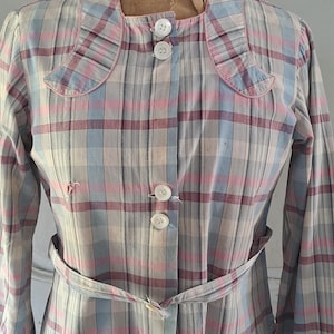 1930s French Cotton Workdress