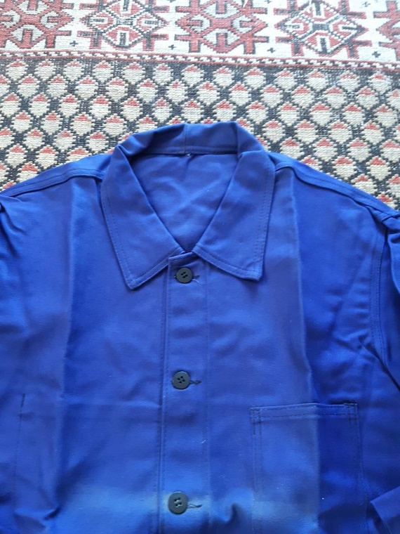 Vintage French Cotton workwear jacket - image 1
