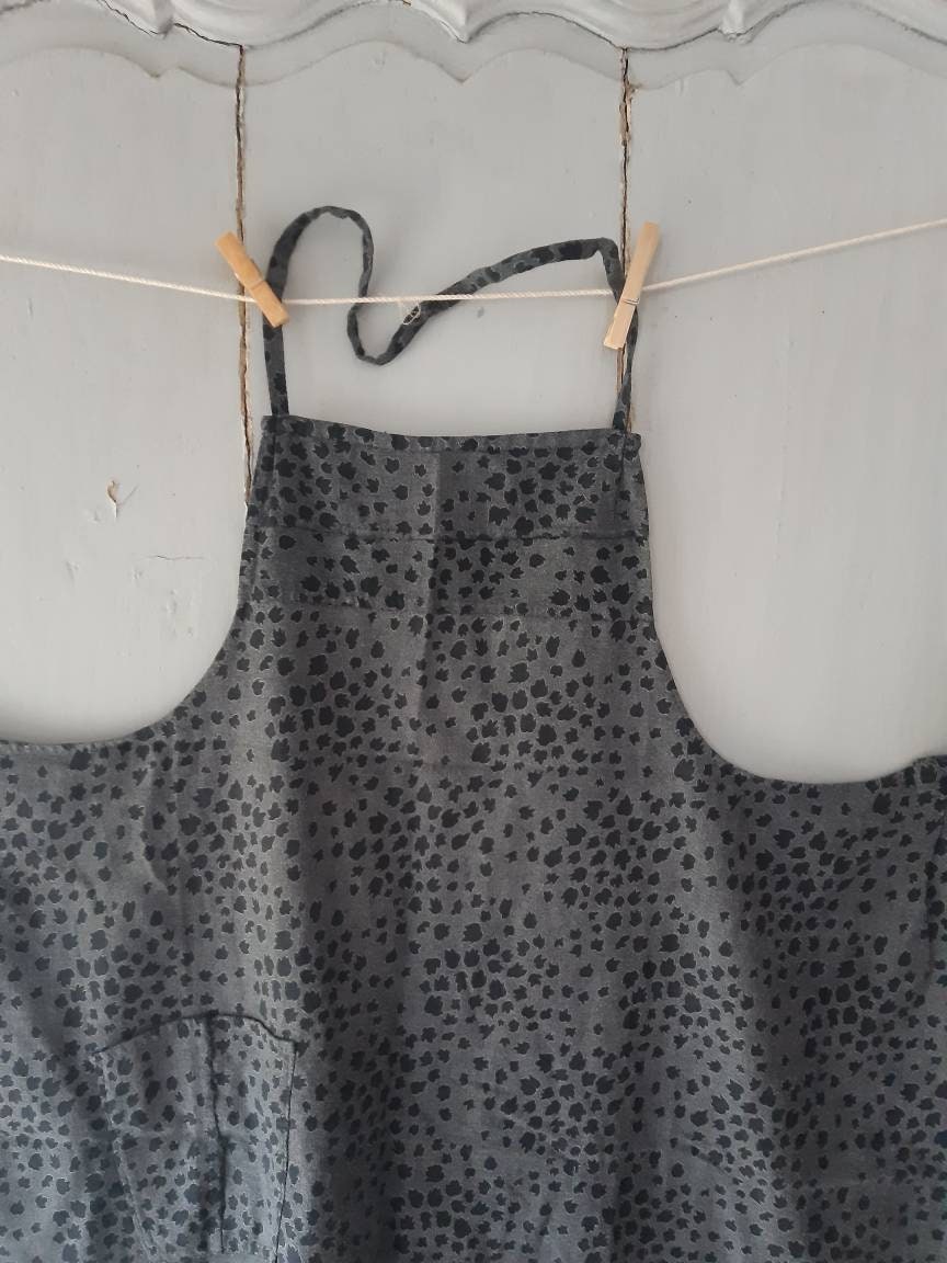 Tablier Traditionnel Vintage Français Coton Des Années 1920