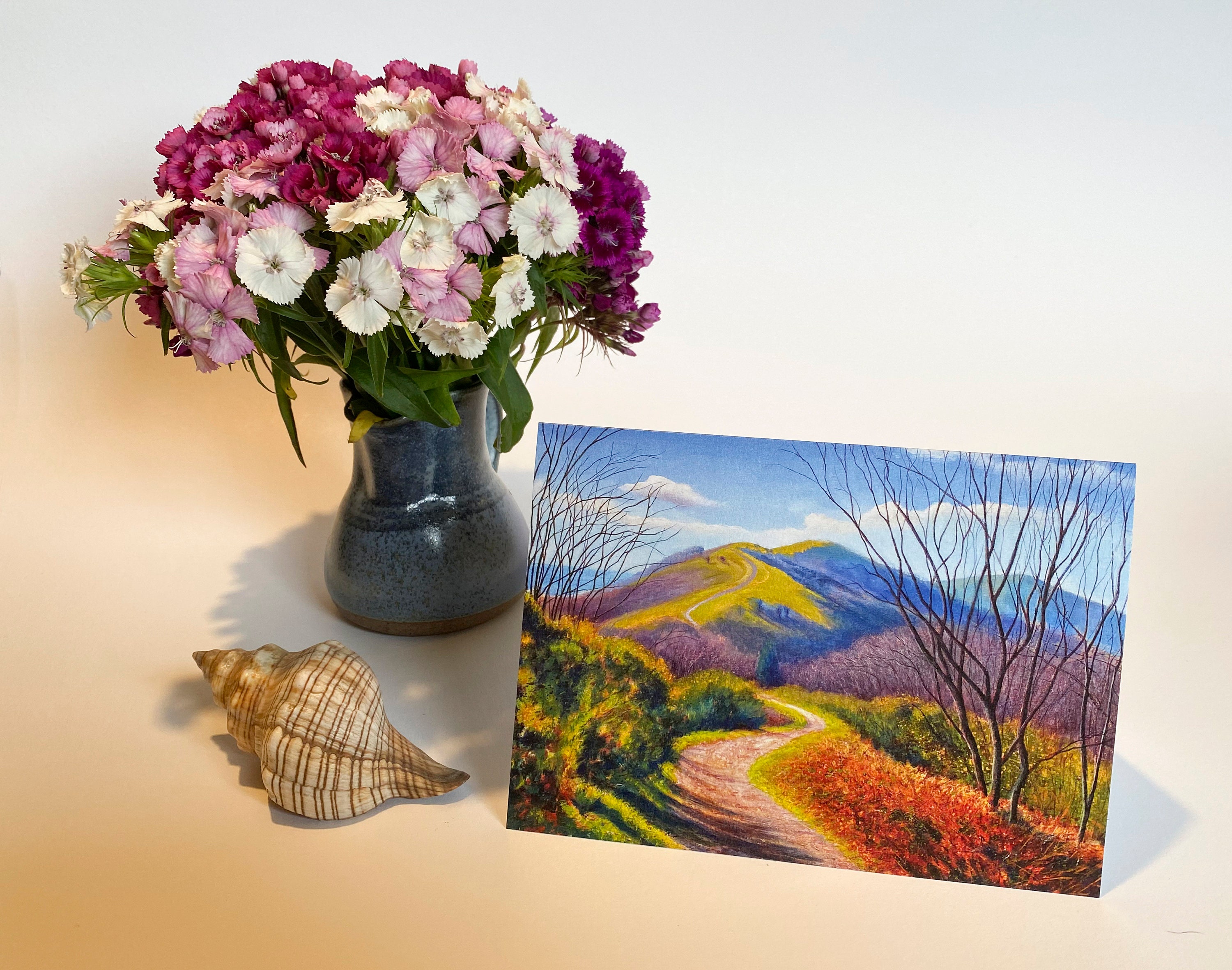 4 Greetings Card Pack, Art Cards, Landscape Cards, Malvern Cards