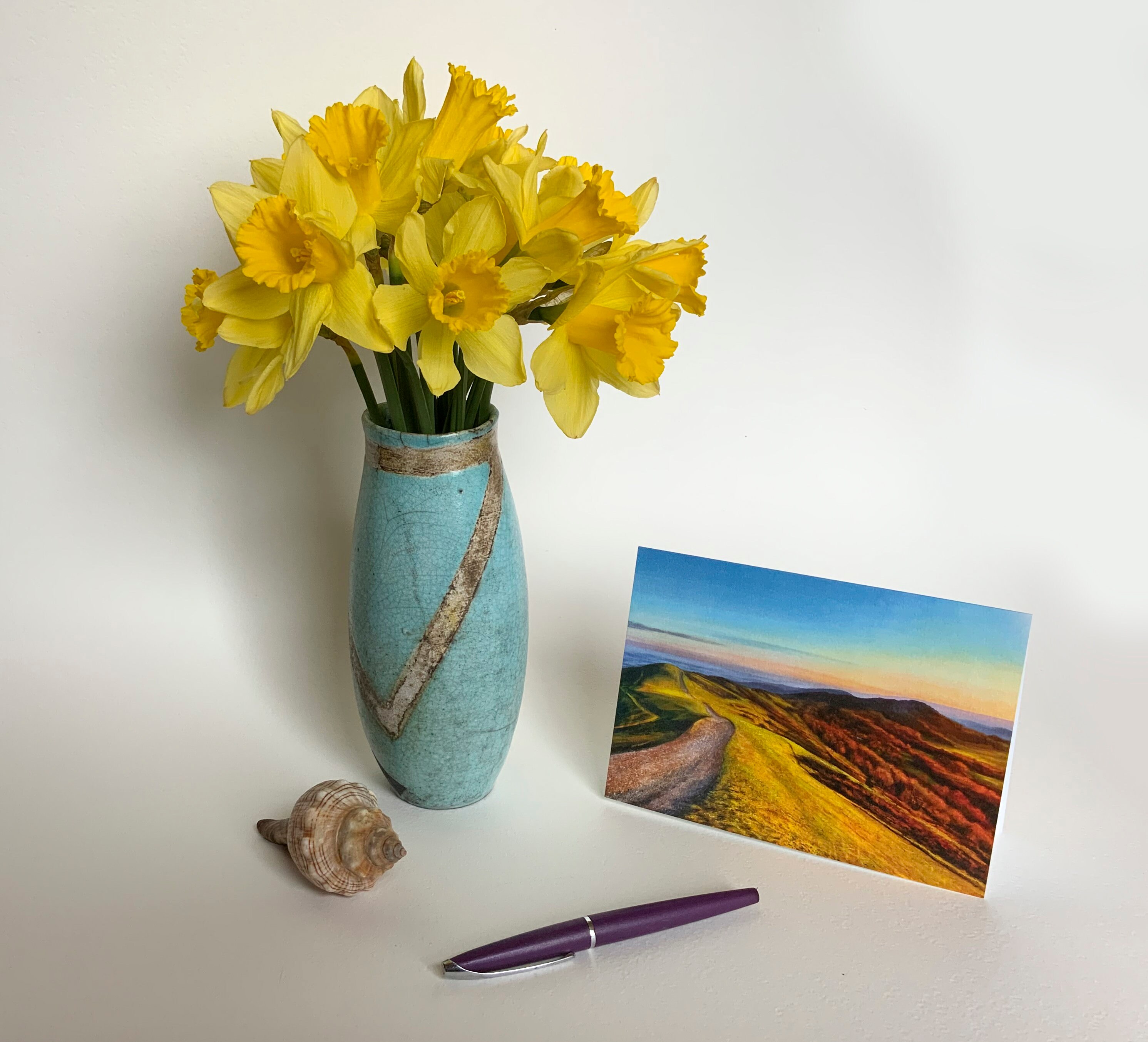 4 Fine Art Cards, Malvern Hills, Landscape Cards, Greetings Card Pack