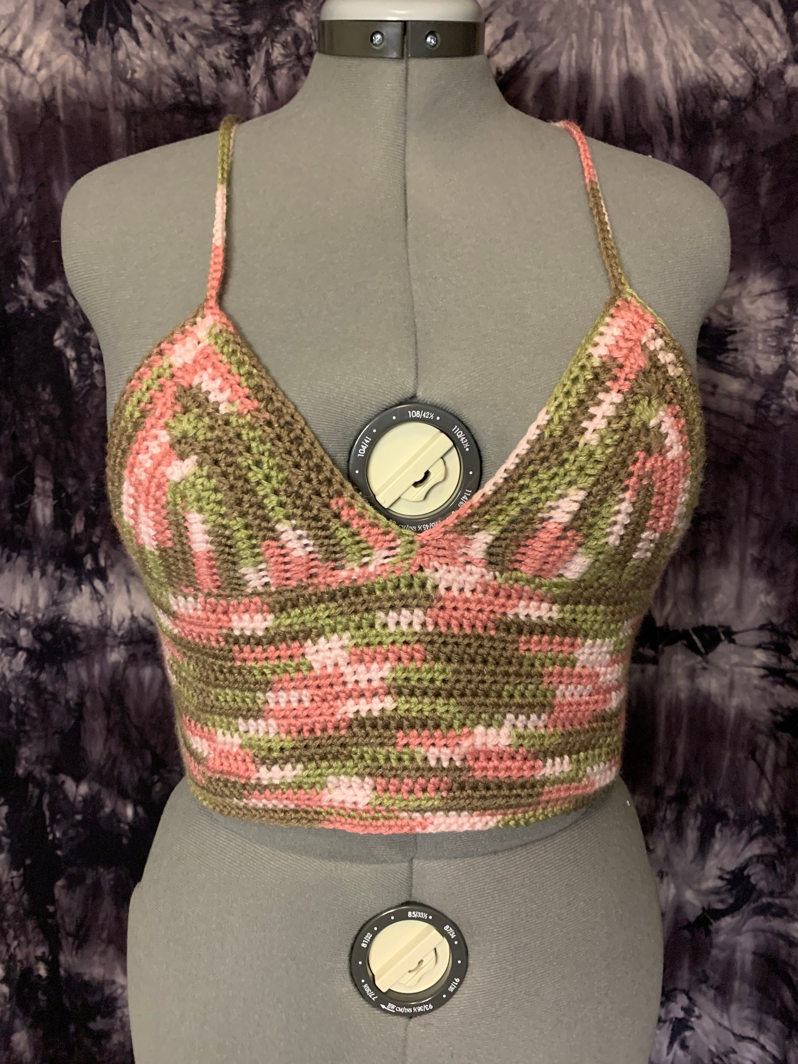 multicolor bralette